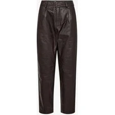 Ivy Copenhagen Ali Kylie læderbukser, Expresso Brown
