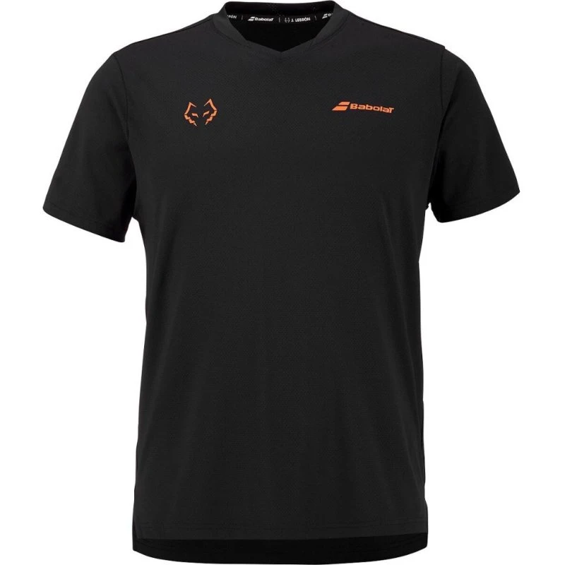 Babolat Crew Neck Tee Juan Lebron - Sort