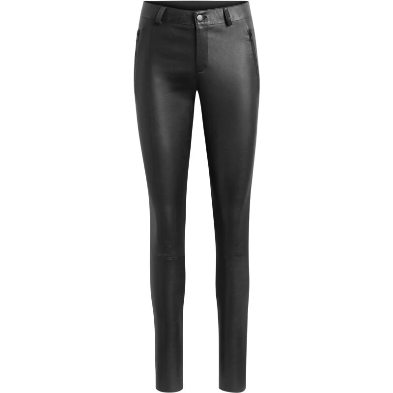 Notyz Leggings 10910 skindbukser med saddleback - Sort
