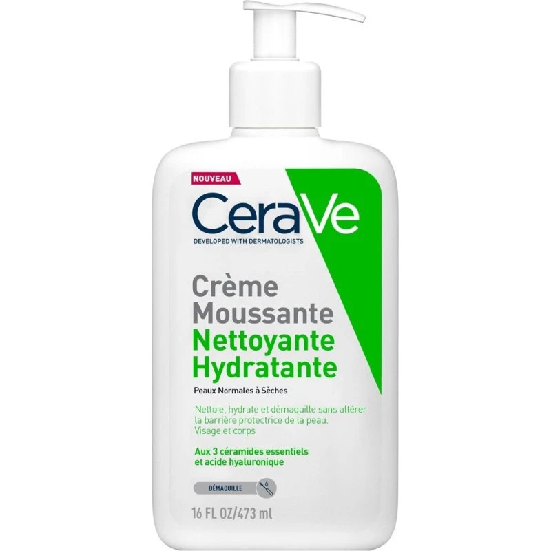 CeraVe Foaming Cleanser til normal til tør hud, 473 ml