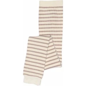 MP Kallie Leggings Woodrose med striber – bambusblanding