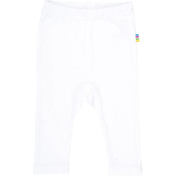 Joha Hvide Leggings i Økologisk Bomuld