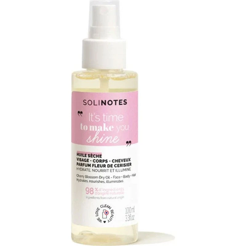 Solinotes Cherry Blossom Dry Oil 100ml