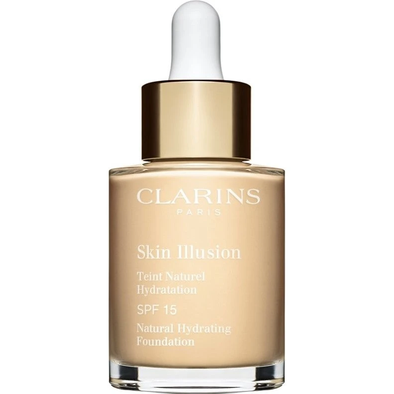 Clarins Skin Illusion Foundation SPF 15, Farve 100,5W, 30 ml