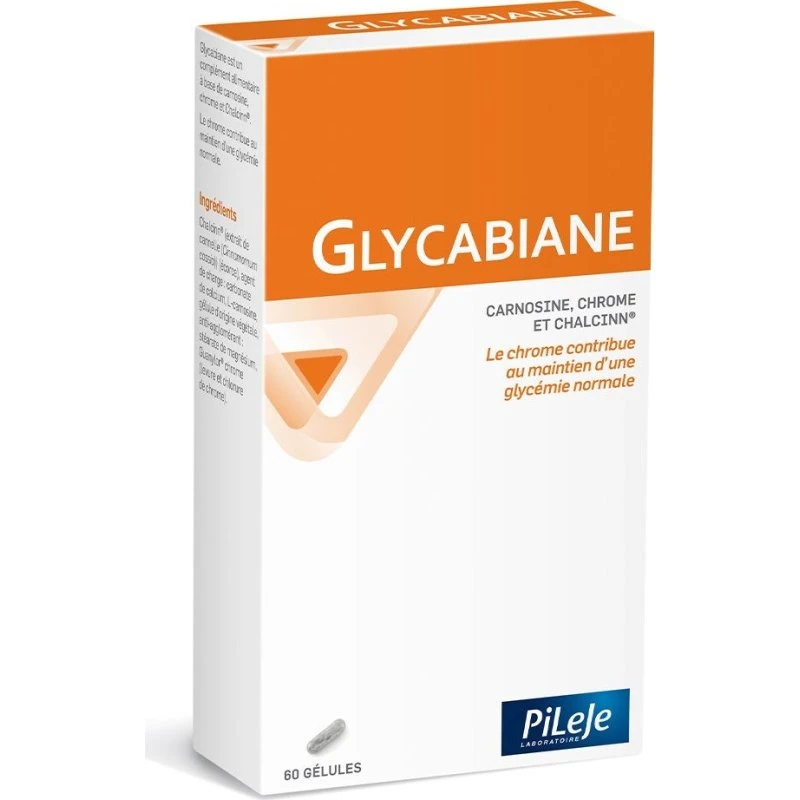 Pileje Glycabiane Chrome 60 kapsler