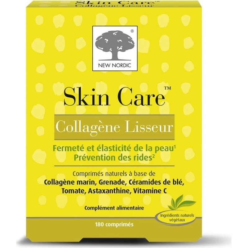 New Nordic Skin Care Collagen Plate 180 tabletter