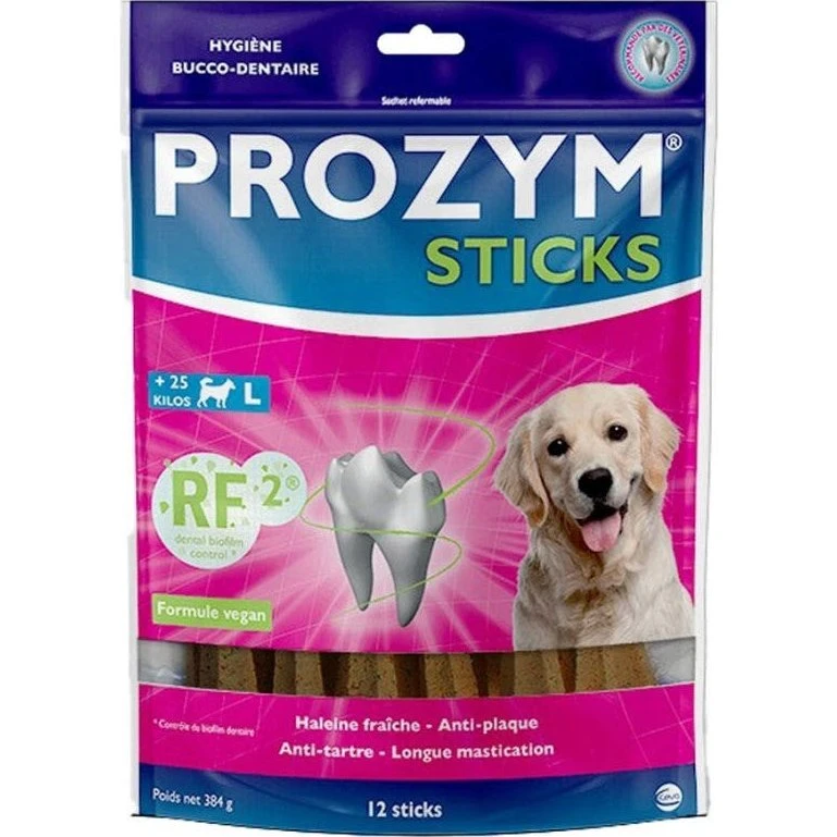 Ceva Prozym RF2-sticks Tyggepinde til hundemundhygiejne, 12 stk