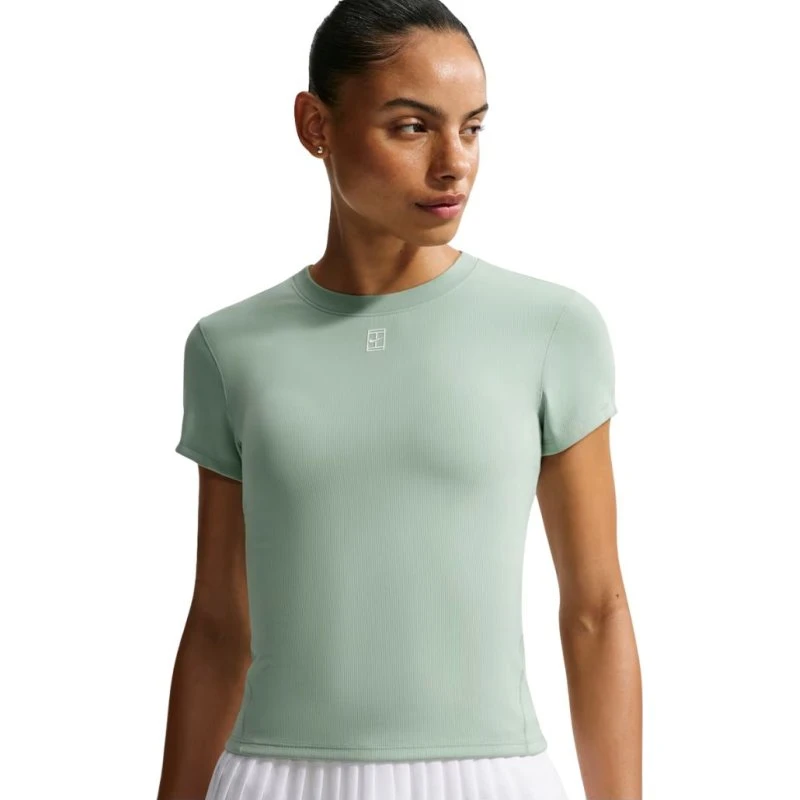 Nike Court Advantage Women Dri-FIT T-shirt - Steam/White