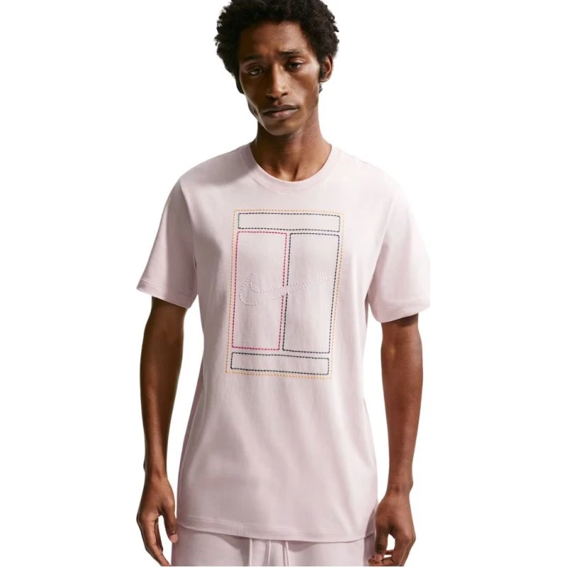 Nike Court Heritage T-shirt - Silt Red