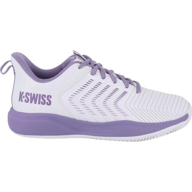 K-Swiss Ultrashot Light Clay Women - White/Purple Haze