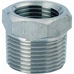 Rustfri Nippelmuffe AISI 316 - 1/2" x 1/4"