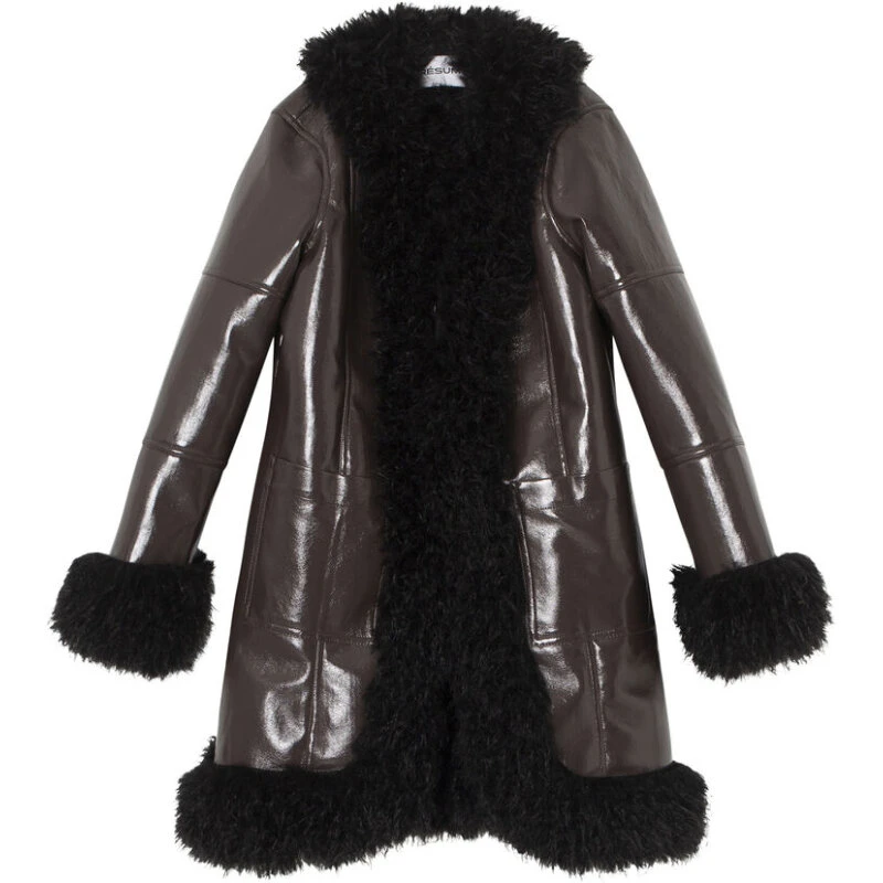 Résumé ViviRS vinterfrakke - choco