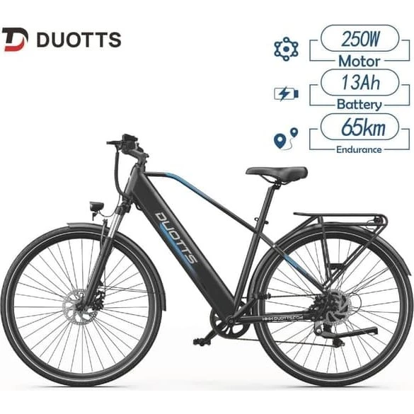 DUOTTS C29Lite elcykel - 36V 15Ah, 250W motor, 65 km rækkevidde