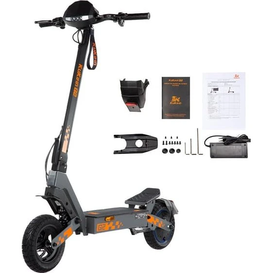 KuKirin G2 VMP DGT Elscooter: 500W, 65km rækkevidde, 10" dæk
