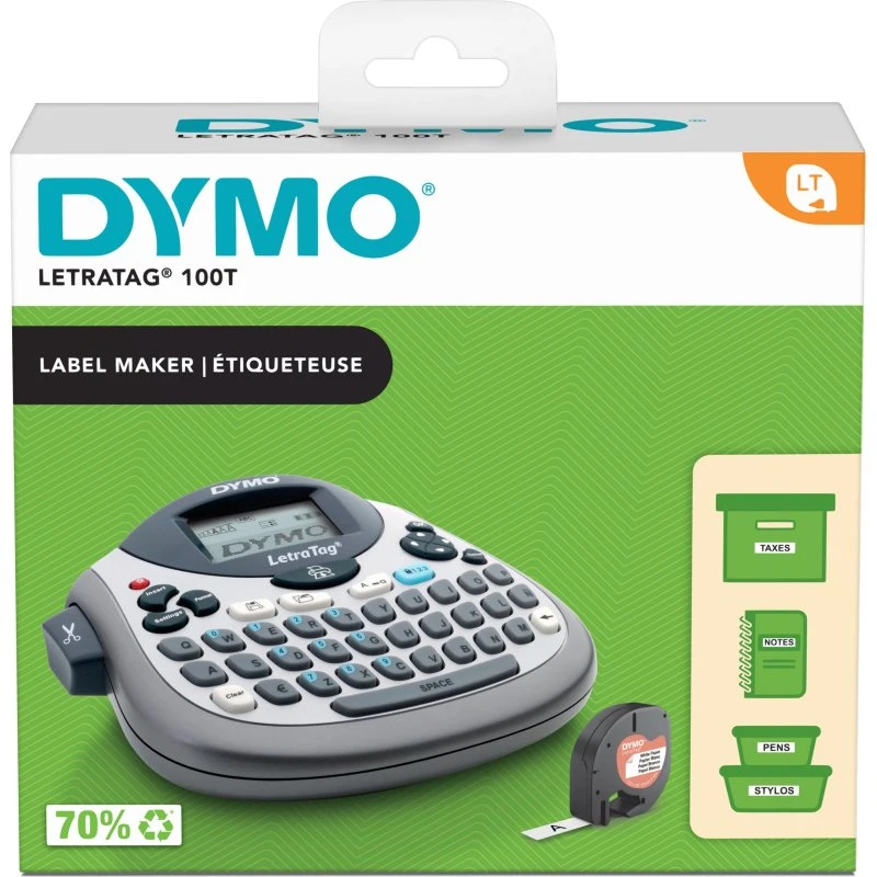 LetraTag Qwerty LT-100-T Mærkeapparat med QWERTY-tastatur