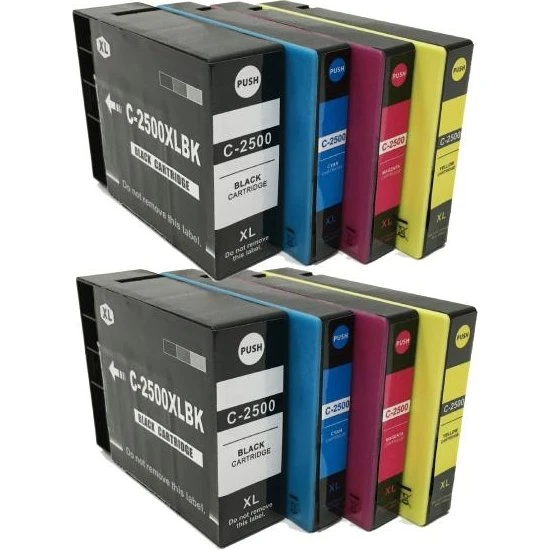 Canon PGI-2500XL Blækpatron Sæt - 4 farver (BK, C, M, Y)