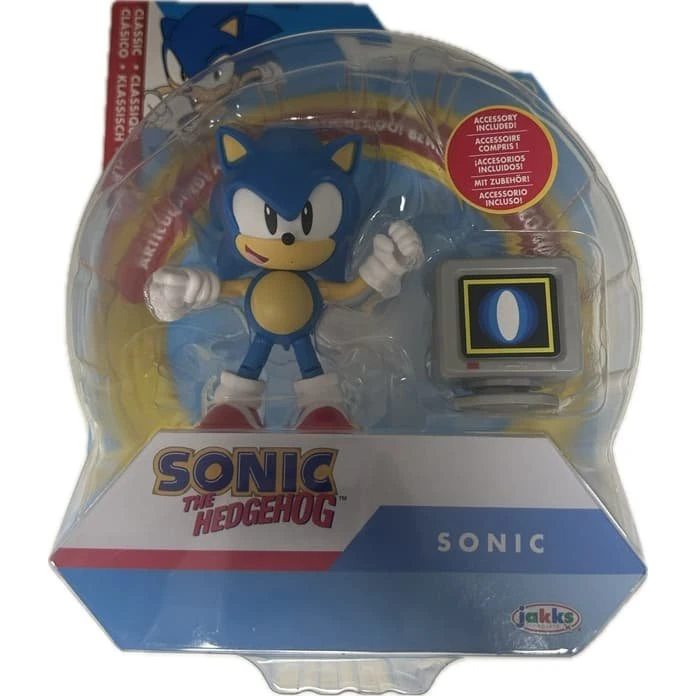 Sonic the Hedgehog Figur - 10 cm med tilbehør