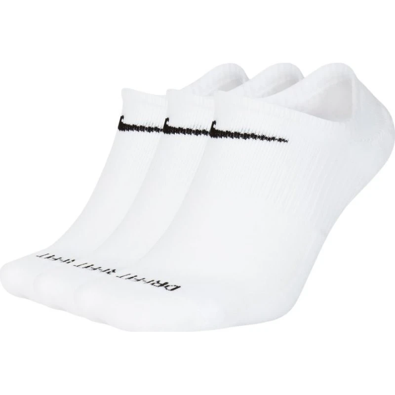 Nike Everyday Plus Ankelsokker 3-pak - White/Black