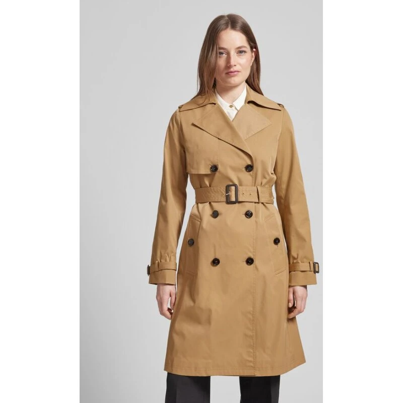 BOSS Conry trenchcoat, figursyet med taljebælte