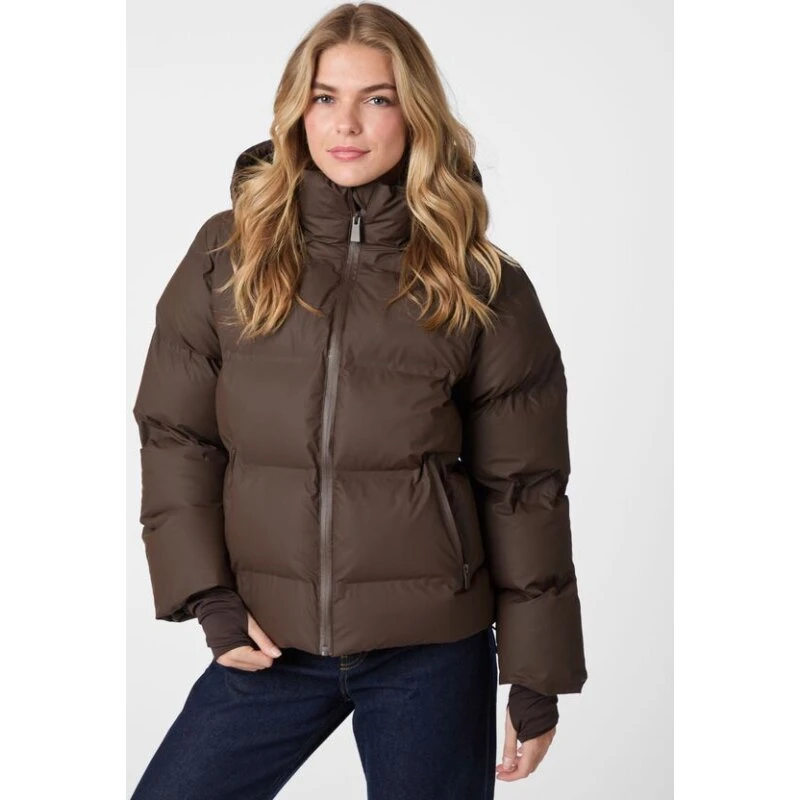 Neo Noir Fox C Puffer Jakke - Dark Brown