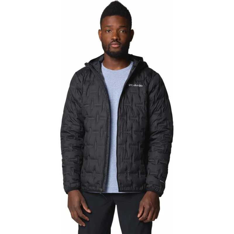 Columbia Delta Ridge II Down Dunjakke med hætte, Sort
