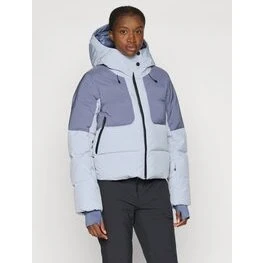 The North Face Cold Spell Cropped Down Jakke - Blue Flax/Twilight Gala