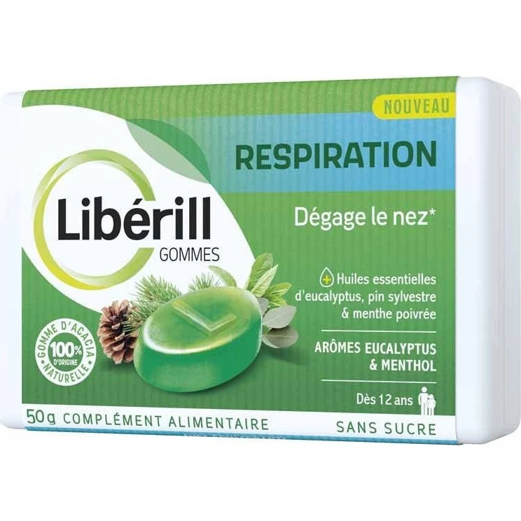 Liberill Breathing Gums - Free the Nose 50g