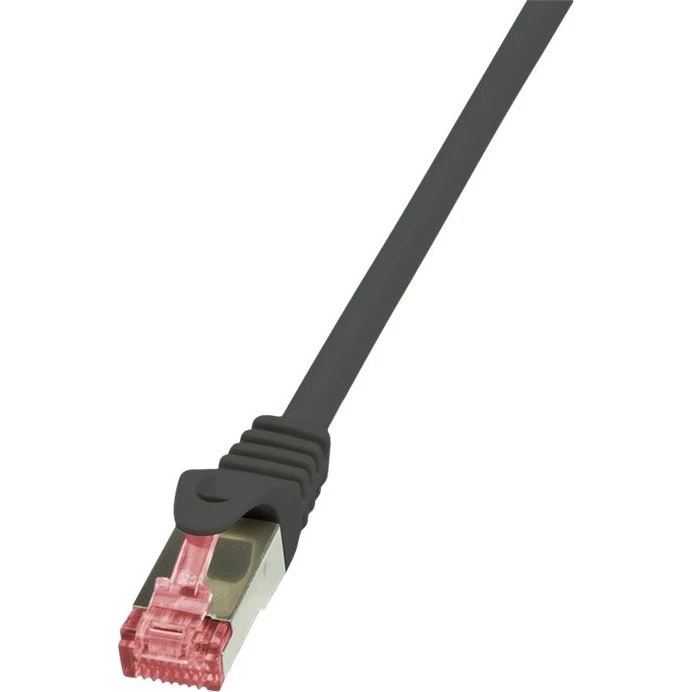 LogiLink PrimeLine CAT 6 SFTP Patchkabel, 50 cm, Sort