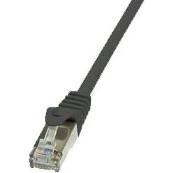 LogiLink Patchkabel Cat5e F/UTP Ecoline 1m Sort