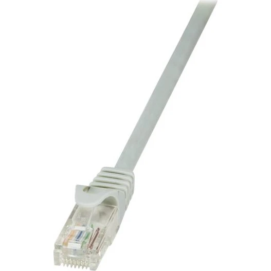 LogiLink CAT 5e UTP Patchkabel, 50 cm, Grå