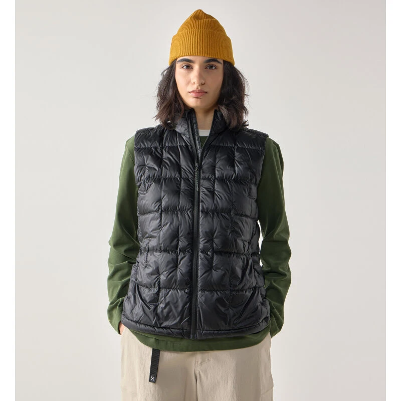 Haglöfs Hede Down Vest Women True Black