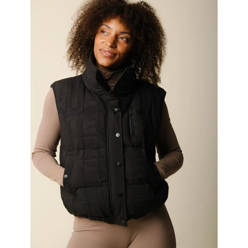 Cartel x Align by Blume puffer-vest - Nero