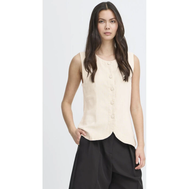 IHLINNO WA Jumpsuit dame uden ærmer – Regular fit