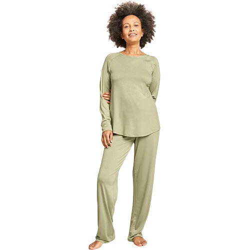 Boody Goodnight Raglan Sleep Top – Sage, S