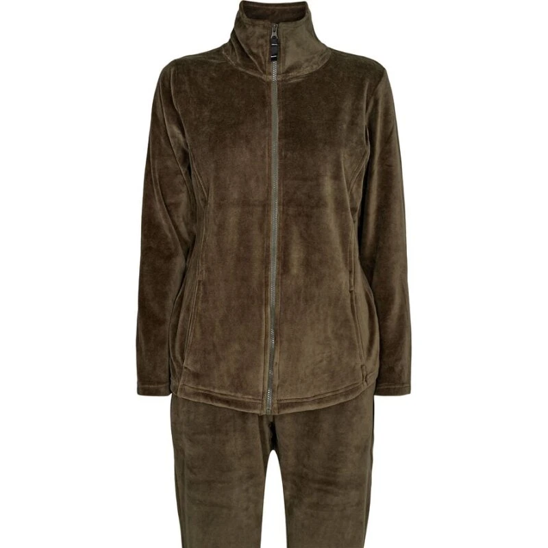 Decoy Velour pyjamas sæt, brun