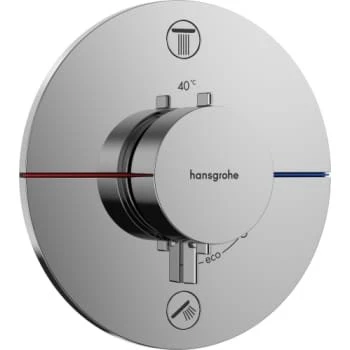 Hansgrohe ShowerSelect Comfort S termostatbatteri, krom