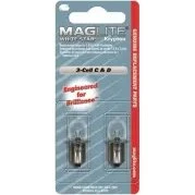 Maglite White Star Krypton 6-Cell C & D Pære - 2 stk.