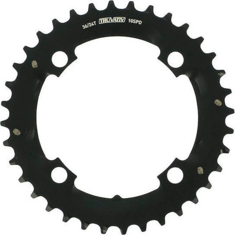 SRAM MTB 2x10 Klinge, 38T, 104mm, No-pin