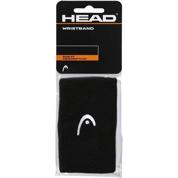 Head Wristband 5" (Black) 2-Pack