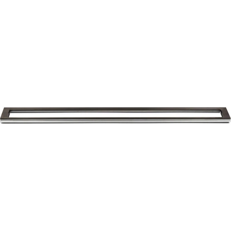 Unidrain HighLine Colour ramme, 300 mm, 10 mm, børstet sort