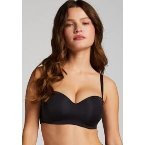 Hunkemöller SMOOTH Push-up stropløs BH - Black