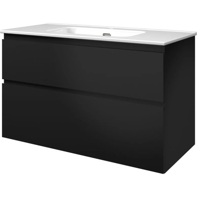 Sanibell Proline møbelpakke, 101x46,8 cm, mat sort