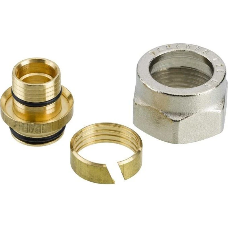 Danfoss Klemringsfittings til PEX-rør 3/4" 18x2,5 mm (10 stk.)