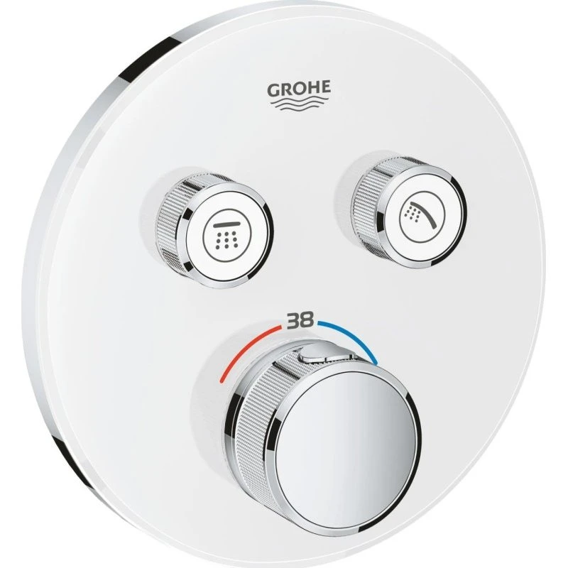 GROHE Grohtherm SmartControl termostatarmatur, hvid