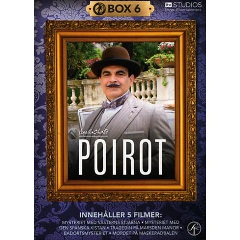Agatha Christie: Poirot - Boks 6 (2 DVD)