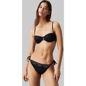 Calvin Klein Bikini i cotton-modal, sort