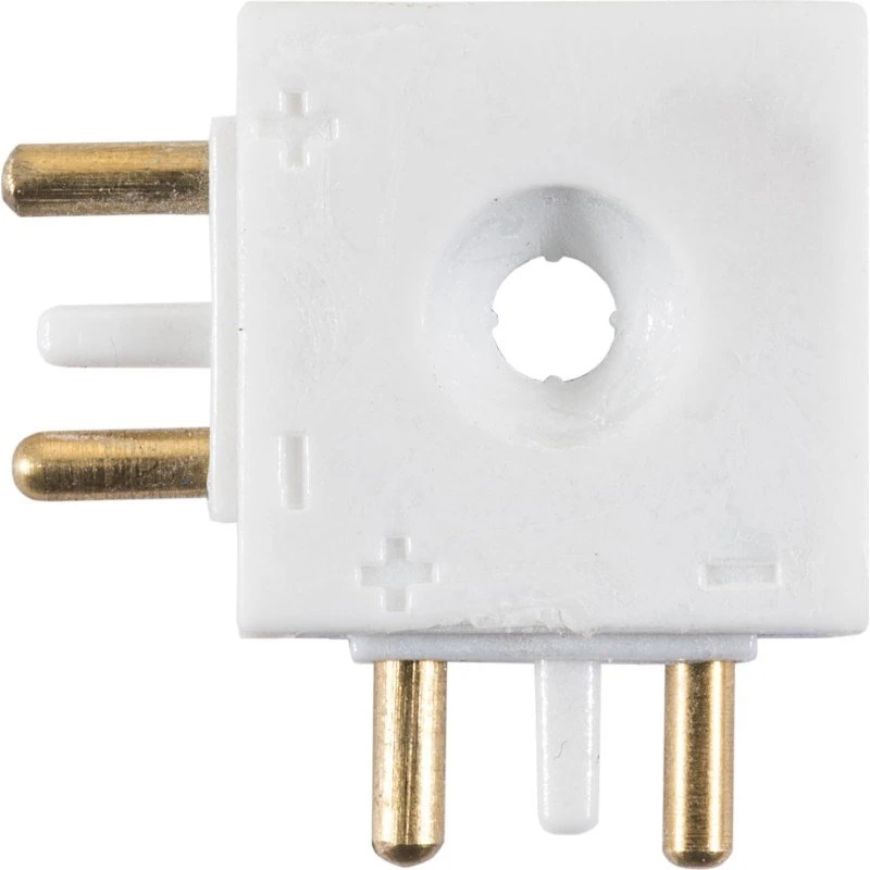 SG Armaturen SlimLine L-connector Mat-Hvid