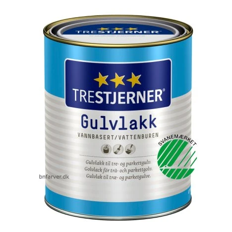 Trestjerner Gulvlak 0,75 L Halvblank