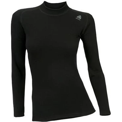 Aclima Warmwool Crewneck Women, Jet Black