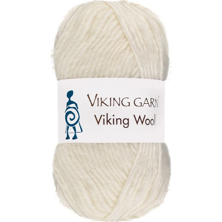 Viking Wool 500 Hvid - 100% Merinould